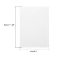 thumbnail image 2 of 50 Sheet White Transparency 11.7" x 8.2" Printable Vellum Paper for Printing Wedding Invitations, 2 of 7