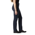 thumbnail image 4 of Levi Strauss Signature Women's Mid Rise Straight Jeans, 4 of 8