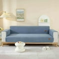 thumbnail image 3 of Christmas Gifts Clearance! SHENGXINY Couch Covers For 3 Cushion Couch Sofa Pet Friendly Clearance Herringbone Chenille Fabric Furniture Protector Sofa Cover 70*90cm Light Blue, 3 of 3