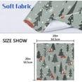 thumbnail image 7 of GZHJMY Foxe Snow Cloth Napkins Washable Reusable Polyester Dinner Napkins 20 x 20 Inch for Home Weddings Parties Holiday Table Napkins Set of 1, 7 of 7
