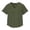 Army Green, variant on Mens Pique Shirts Round Neck Ice Silk Short Sleeve Stretch Cool Mens Undershirts,Pink,XL