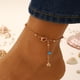 thumbnail image 1 of Señoras personalidad moda tobillera damas joyería regalo pie ornamento para mujeres Wmkox8yi sjalhkljlk3376, 1 of 7