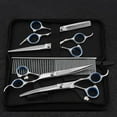 thumbnail image 3 of Dog Grooming Kit, 6 st Pet Grooming Sax Set Hund Katt Hårvård - Perfet, 3 of 5