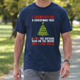 thumbnail image 4 of I Identify As A Christmas Tree Lit On The Outside T-Shirt – Holiday Humor Theme – Festive Celebration Wear, 4 of 6
