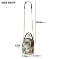 thumbnail image 2 of FORMRS Crossbody Bag for Women Quilted Travel Shoulder Cell Phone Purse with Chain Strap Handbag, Green Mountain Pattern, 2 of 7