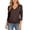 Coffee, variant on Womens Casual Pullover Elegant Pleated Short Sleeve Knit Couple Shirts,Dark Blue,2XL