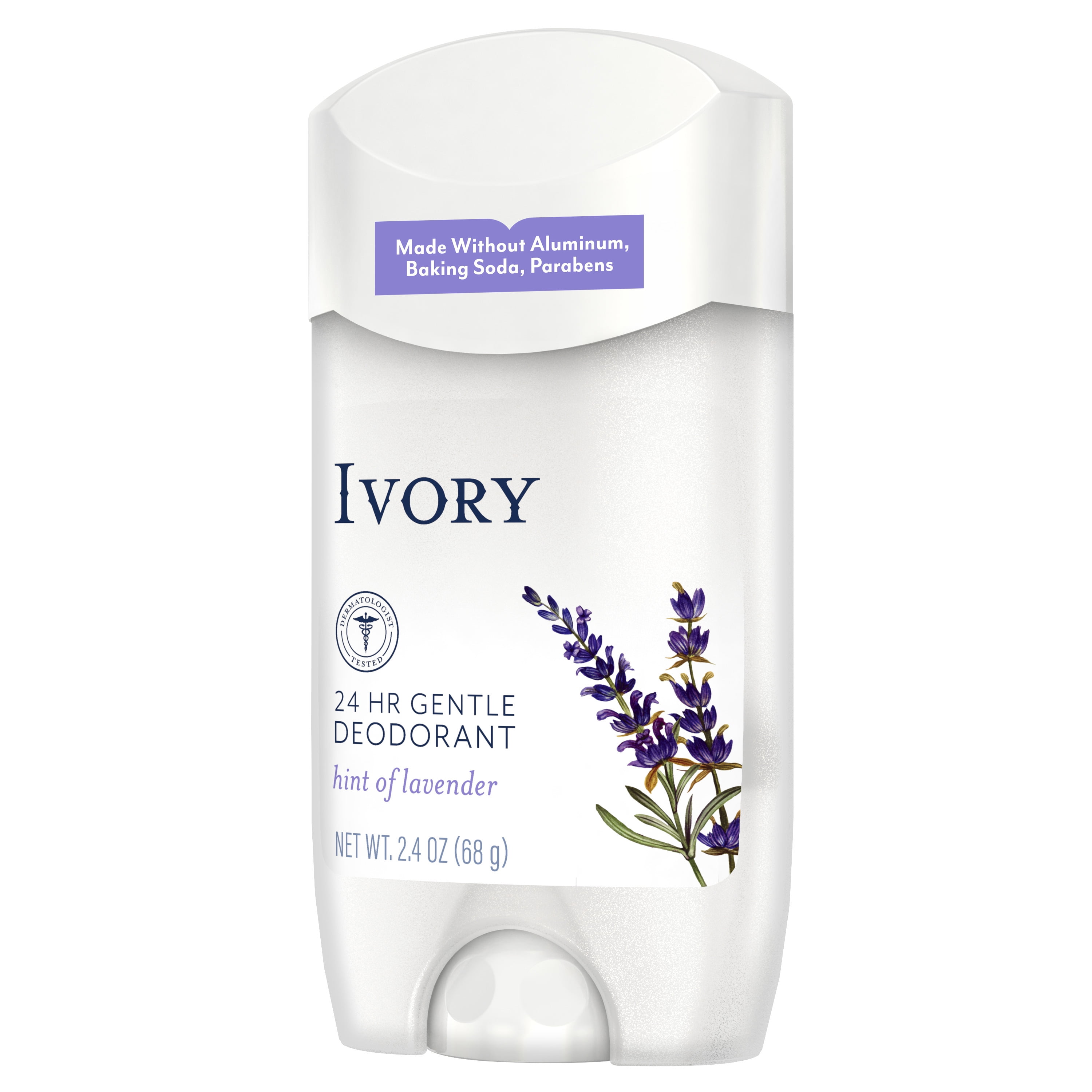 Ivory Gentle Deodorant, of Lavender, 2.4oz -