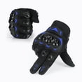 thumbnail image 2 of Full Finger Motorcycle Gloves for Men, Touchscreen Riding Gloves with Shell, Anti-Slip Dirt Bike Gloves for Motorbike, Racing, Cycling, Dirt Bike, ATV, UTV, Motocross, BMX, Camping, Hiking, 2 of 9