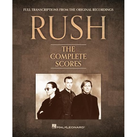 Pre-Owned Rush - The Complete Scores 40 Rush Classics for Guitar Bass Drums Keyboard and Vocals Deluxe (Hardcover) by Rush