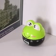 thumbnail image 4 of Timer Cooking Timer Abs Cartoon Animal Shape Kitchen Timer Mechanical Counters Clock For Cooking Timing ToolGreen, 4 of 8