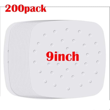 Air Fryer Accessories Oil Baking Paper Kitchen Baking Paper-9inch-Pack of 200