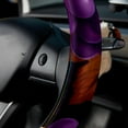 thumbnail image 5 of Thanksgiving Grapes 14.5 Inch Printing PVC Leather Car Wheel Cover Auto Accessories Steering Wheel Cover, 5 of 6