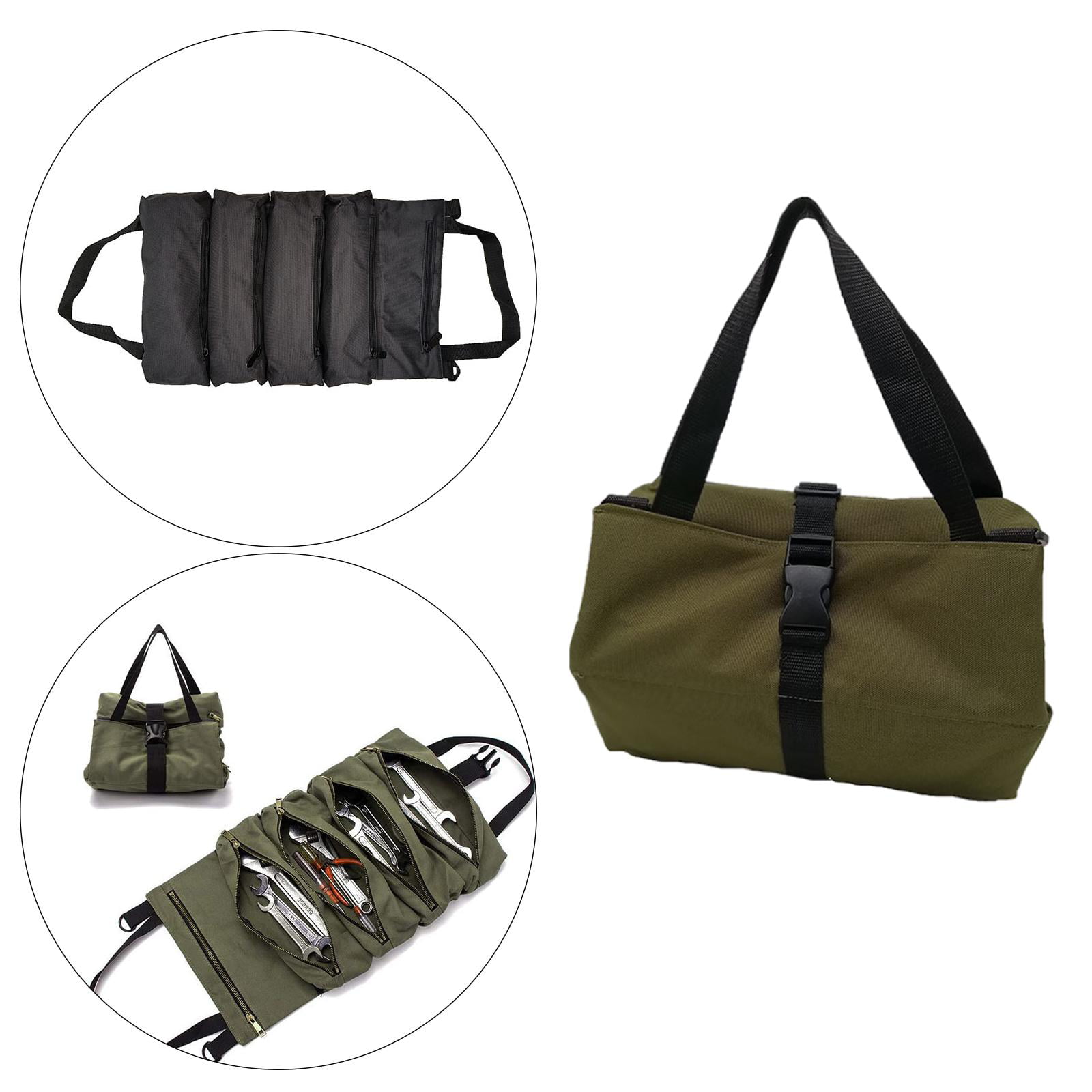 Waterproof Backpack Wear Resistant Oxford Repair Tool Carrying Tools Bag 2 Color 