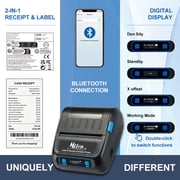 MRBOSS Mobile POS Cash Register 10.1” Tablet 3 80mm Receipt Printer Software app for Small Business Restaurant Retail Grocery Convenience Mobile Food Dining car