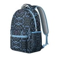 thumbnail image 3 of Boho Chic Vintage Fashion School Backpack with Rustic Home Decor Patterns, Wear-Resistant Material, Adjustable Shoulder Straps, Large Capacity Backpack for Student’ Outdoor Activities, 3 of 6