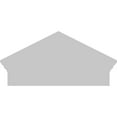 thumbnail image 5 of Ekena Millwork 24"W x 12-7/8"H x 2-3/4"P (Pitch 6/12) Peaked Cap 4 Spoke Architectural Grade PVC Combination Pediment, 5 of 8