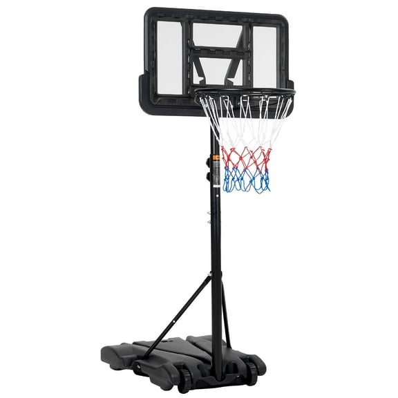 Kids Basketball Hoop,Outdoor Portable Adjustable Basketball Goal System with Height Adjustable 5-7 FT, 28" Backboard & Wheels for Youth Adult at Indoor Outdoor 3
