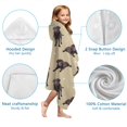 thumbnail image 7 of Cute Labrador Hooded Bath Towel，60"x35" for Ages 3 To 12 Kids, Quick Dry Lightweight Soft Microfiber Hood Beach Towel Cover Up for Kids, 7 of 7