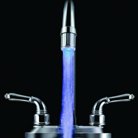 

Kitchen Faucets One Color Transformation Of Led Faucet Light In Hydroelectric Power Generation