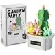 thumbnail image 1 of potted Cactus Set 405 pcs Creative DIY Flower bouquet Plant Collection Building Block toy Plant Home decor Greenhouse model, ideal gift for adults or, 1 of 4