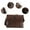 brown, variant on Men Handbag Messenger Shoulder Bag Pu Leather Messenger Shoulder Briefcase Vintage Unisex College School Satchel Travel Bag