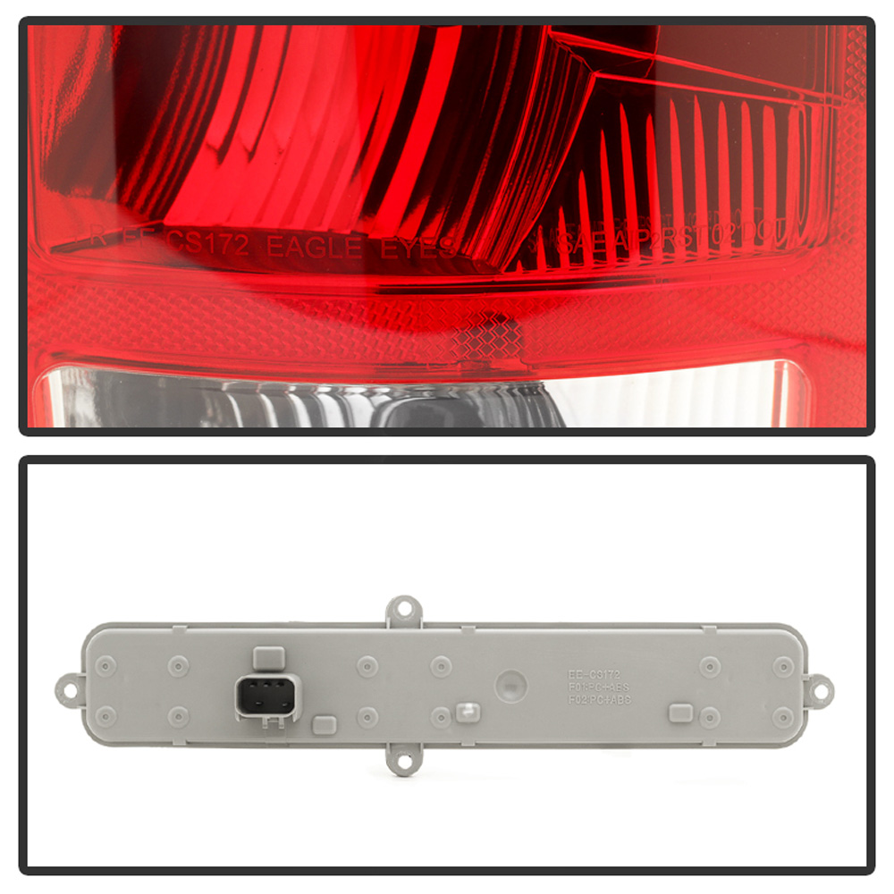2002-2006 Dodge Ram 1500 2500 3500 Pickup Tail Lights Brake Lamps+Circuit Board
