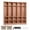 CL-009 Five large cabinets and fifteen small cabinets, variant on Kojooin Classroom Cloakrooms with Compartments, Double-Sided Hooks, Anti-Tipping Devices, Casters, Hooks, and Storage Boxes Are Suitable for Classrooms and Playrooms