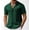 Green, variant on Mens Old Money Knitted Shirts Short Sleeve Cardigan Button Down Polo Shirts,Summer Beach Textured Sweater Shirts Green