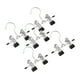 thumbnail image 1 of Colgador de armario, abrazaderas organizadoras, pinzas para ropa de lavandería con gancho, soporte para botas, pinzas de ropa portátiles de alta negro, 1 of 9