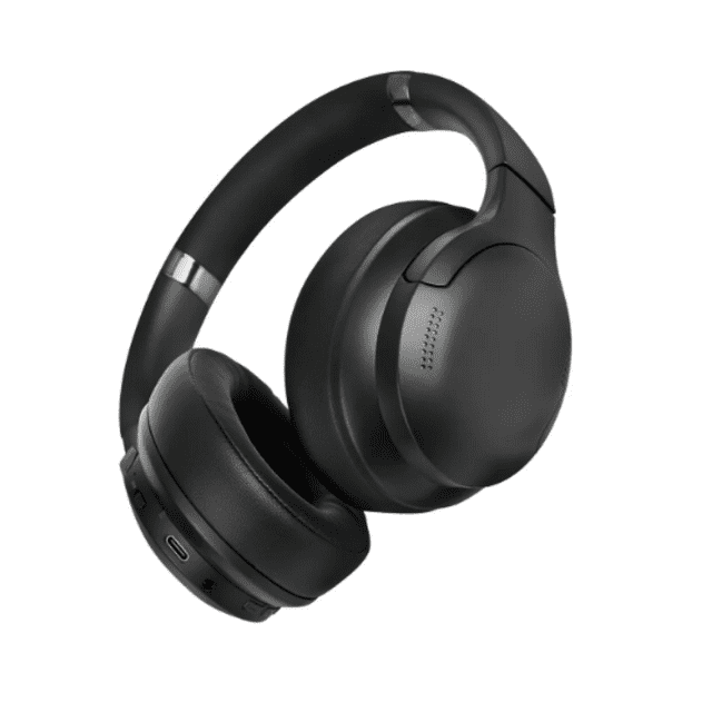 Audífonos Cancelación Inalámbrico Diadema Ruido Bt5.3 Malubero Negro