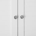 thumbnail image 6 of Teamson Home Louis Wooden Space Saver Shutter Style Doors White ELG-672, 6 of 8