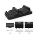 thumbnail image 3 of Methold Controlador de mango de estación de carga de doble base, consola de doble base profesional, soporte de carga, de para Gamepad Videojuegos y accesorios, 3 of 6