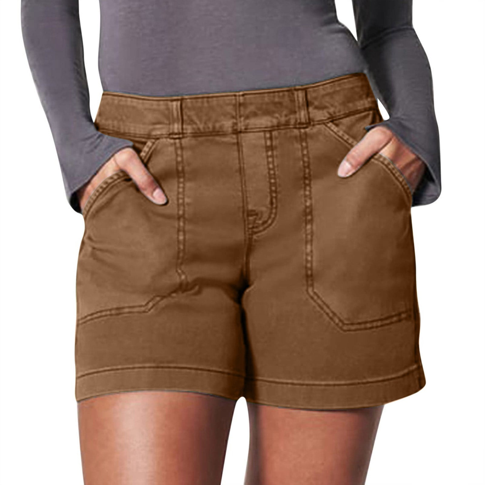 Womens Denim Shorts Plus Size Wide Leg Short Jeans for Women Streetwear