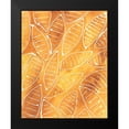 thumbnail image 2 of Moore, Regina 15x18 Black Modern Framed Museum Art Print Titled - Stylized Leaf Shapes I, 2 of 5