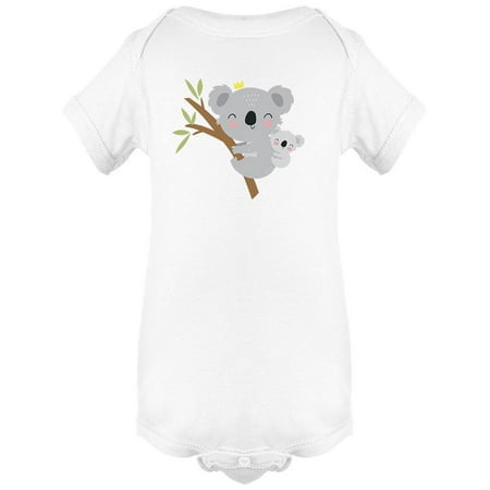 

Cute Mother Koala And Baby Bodysuit Infant -Image by Shutterstock 24 Months