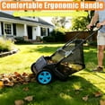 thumbnail image 5 of 21 Inch Foldable Manual Lawn Sweeper, Adjustable Brush Leaf Debris Collector, 5 of 5