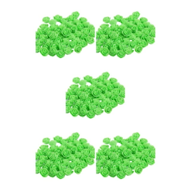 Wweixi 500piece DIY Bag Organize And Store Crafting Supplies With Convenient green 5Set