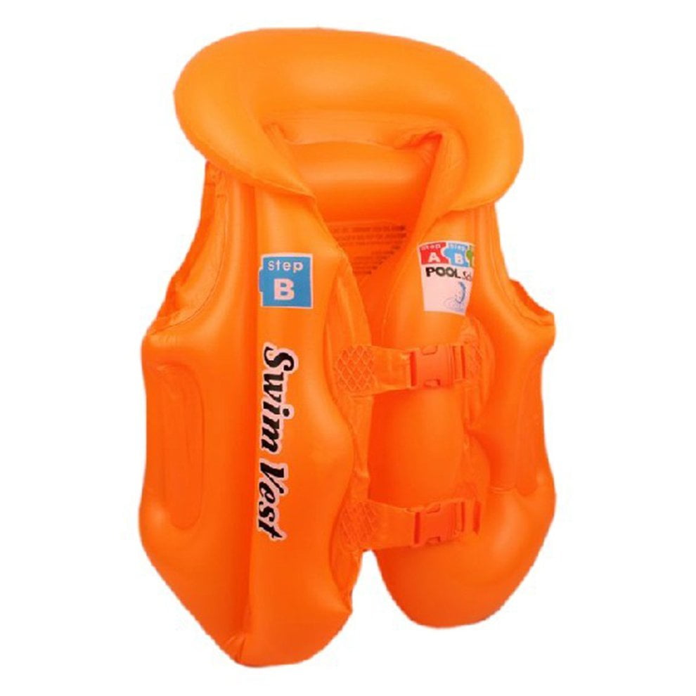 Children Inflatable Pool Float Life Jacket Vest Baby Swimming Safety