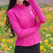 CAMEL Women's Quick-dry Athletic Rash Guards Jacket