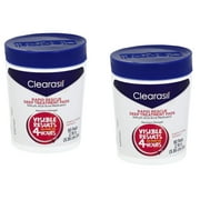 Pack of 2 Clearasil Ultra Rapid Action Acne Treatment Pore Cleansing Pads, 90 Count