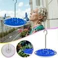 thumbnail image 6 of Transparent Tank Design Outdoor Sweet Hummingbird Feeder with Ant Moat, Bird Feeder with Ant Moat, Easy to Clean Hanging Outdoor,Blue, 6 of 7