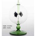 thumbnail image 2 of Green Solar Power Radiometer Crookes Solar Energy Spinning Vanes Windmill Gift Home Desk Decoration, 2 of 2