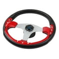 thumbnail image 2 of Universal 350mm 13.8inch Aluminum Boat Yacht Marine Pontoon Boat Steering Wheel, 2 of 10