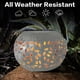 thumbnail image 5 of Lámpara solar de mesa para exteriores, LED amarillo cálido, decorativa para jardín patio, 5 of 9