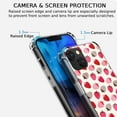 thumbnail image 3 of Red Strawberry Case for iPhone 13 Mini,Aesthetic Art Design Pattern Soft TPU Bumper Case Cover, 3 of 5
