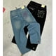 thumbnail image 5 of 2023 nuevos jeans holgados casuales de pierna ancha bordados para hombre, jeans estampados de hip-hop retro de calle, jeans negros de cintura alta Y2k, 5 of 5