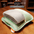 thumbnail image 4 of Almohada con guantes cálidos multifuncionales tres en uno para un uso cómodo en la oficina, almohadilla para dormir por la tarde y manta de franela, 4 of 6