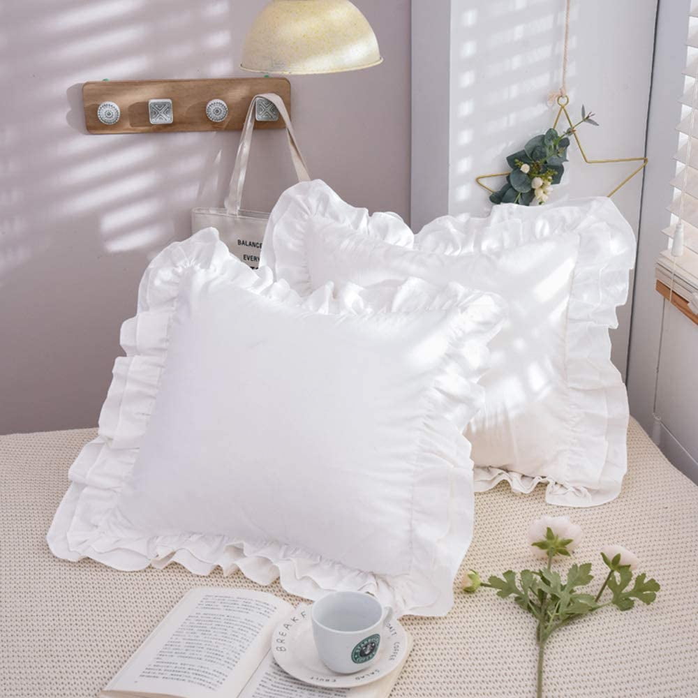 ZIPPERED PILLOW PROTECTOR-KING SIZE--35% COTTON-MACHINE WASH & DRY-A TOP PICK XX 