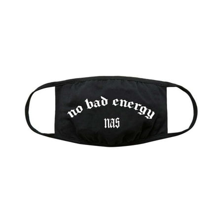 Men's Nas Bad Energy Face Mask Black