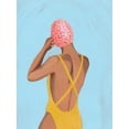 thumbnail image 2 of Popp, Grace 19x24 White Modern Wood Framed Museum Art Print Titled - Swim Meet II, 2 of 4